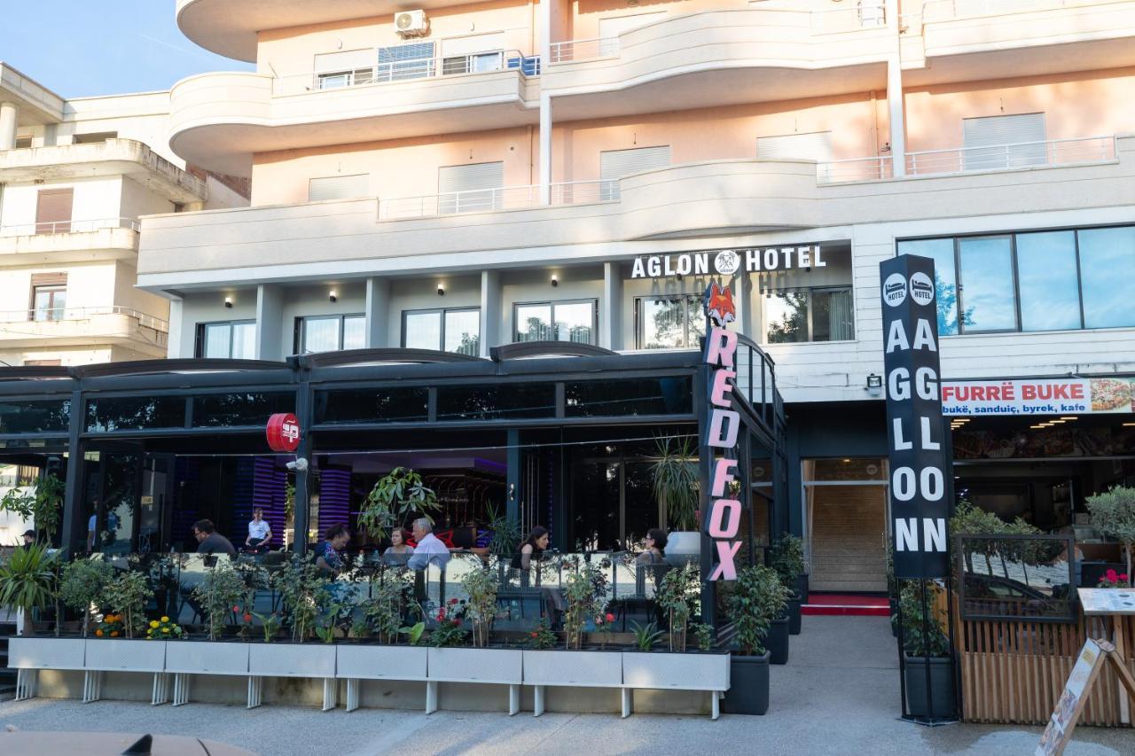 Vlorë Aglon Twin'S Hotel מראה חיצוני תמונה