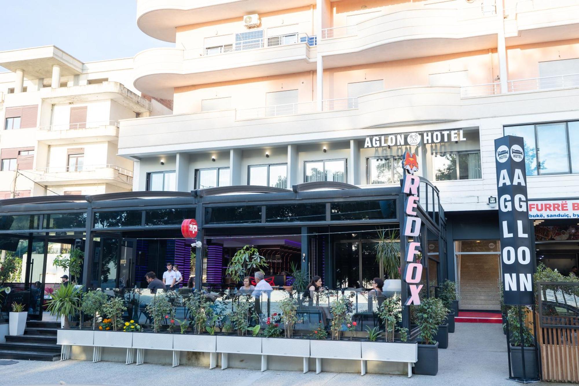 Vlorë Aglon Twin'S Hotel מראה חיצוני תמונה